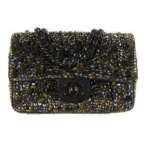 Chanel Swarovski crystal embellish